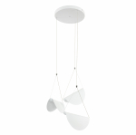 &Scaron;viestuvas kabinamas Domoletti Shell MD914090, LED, 3000 &deg;K, 3 x 7 W, balta sp.