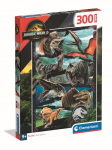 Dėlionė Clementoni Jurassic World 21749, 48.5 cm x 33.5 cm, 300 vnt., įvairių spalvų
