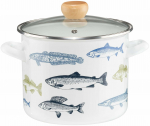Puodas 4Living Ahti, 20 cm, 4.1 l, mėlyna sp.