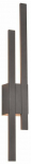Sieninis lauko &scaron;viestuvas Trio Tawa, 9W, LED, IP54, antracito sp., 9 cm x 61.5 cm
