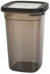 Birių produktų indas Vilde, 1 l, skaidri sp./juoda sp.