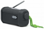 Ne&scaron;iojamas radijo imtuvas Muse MH-08 MB, juoda sp.