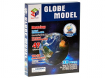 3D dėlionė Magic Puzzle Globe Model, 18.5 cm x 17 cm, 49 vnt., įvairių spalvų