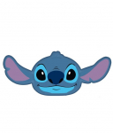 Dekoratyvinė pagalvėlė Jerry Fabrics Lilo and Stitch 3D, mėlyna sp., 31.5 cm x 41 cm