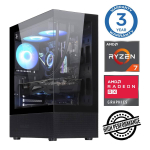 Stacionarus kompiuteris Intop RM74391NS AMD Ryzen 7 5700X, DDR4 16 GB, SSD+HDD 1 TB 4 TB, AMD Radeon RX 580 8 GB GDDR5