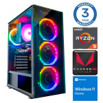 Stacionarus kompiuteris Intop RM74358WH AMD Ryzen 5 5600GT, DDR4 16 GB, SSD+HDD 1 TB 4 TB, AMD Radeon RX Vega 7 Dynamic, Windows 11 Home
