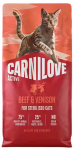 Sausas kačių maistas Carnilove Active Beef & Venison, jautiena, 6 kg