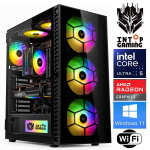 Stacionarus kompiuteris Intop RM93548 Intel Ultra 5 245KF, DDR5 32 GB, SSD 500 GB, AMD Radeon RX 9060 XT 16 GB GDDR6, Windows 11 Pro