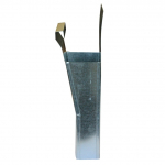 Vir&scaron;utinė alkūnė, 8 cm, metalas, pilka sp.