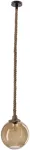 &Scaron;viestuvas lubų Candellux Lighting Shedon 31-45225, E27, 1 x 40 W, gintaro sp. / ruda sp., 25 x 25 cm