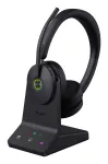 Belaidės ausinės Yealink WH68 Teams USB-C/BT 1208655, juoda sp.