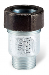 Mova Gebo 17.195.00, 1 1/4", plienas/ketaus