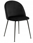Valgomojo kėdė Charry, juoda sp., 54 cm x 49.5 cm x 80.5 cm