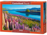 Dėlionė Castorland Lake Tekapo New Zeland 53896, 33 cm x 47 cm, 500 vnt., įvairių spalvų