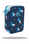 Penalas CoolPack Blue Unicorn, 20 cm x 13 cm, mėlyna sp./juoda sp.