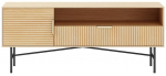 TV staliukas Home4you Bassel, smėlio sp., 120 cm x 40 cm x 50 cm
