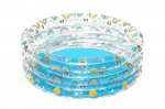 Baseinas, vaiki&scaron;kas Bestway Rainbow Splash 51048, skaidri sp./mėlyna sp., 170 x 53 cm