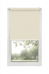 Ritininė užuolaida Mini SV-02 SV-02, kreminė sp./sidabro sp. i&scaron;orė, 68 cm x 215 cm