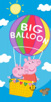 Vaiki&scaron;kas rank&scaron;luostis Peppa Pig RDC-418, įvairių spalvų, 140 cm x 70 cm