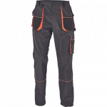 Darbo kelnės vyrams Safeworker Regge, tamsiai pilka, 56 dydis
