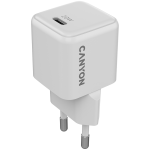 Telefono įkroviklis Canyon CU20C, USB Type C, balta sp., 20 W