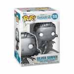 Žaislinė figūrėlė Funko POP! Marvel The Fantastic Four Silver Surfer 1518, 9 cm, sidabro sp.