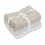 Vystyklas Vanilla Copenhagen Muslin, 70 cm x 70 cm, 4 vnt.