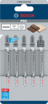 Pjūklo peilių rinkinys Bosch T 101 AOF, 8.3 cm, 5 vnt.
