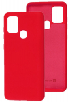 Telefono dėklas Evelatus, Samsung Galaxy A21s, raudona sp.