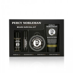 Barzdos priežiūros priemonė Percy Nobleman Beard Survival Kit