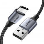 Kabelis Ugreen 60128, USB/USB-C, juoda sp.