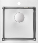 Virtuvinė plautuvė Deante Olfato ZPO_010A, nerūdijantysis plienas, 45 cm x 50.5 cm x 20 cm, sidabro sp.