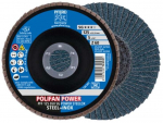 Žiedlapinis &scaron;lifavimo diskas Pferd Polifan Power Steelox PFF, 125 mm x 22.23 mm