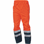 Darbo kelnės vyrams Cerva Epping New, oranžinė sp./tamsiai mėlyna sp., XXL dydis