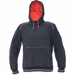 Džemperis vyrams Cerva Knoxfield, raudona/pilka, XS dydis