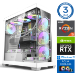 Stacionarus kompiuteris Intop Ryzen 5 7600X, DDR5 64 GB, SSD+HDD 1 TB 2 TB, Nvidia GeForce RTX 5070Ti 16 GB GDDR7, Windows 11