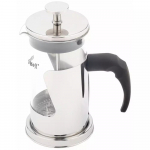 Kavinukas French Press King Hoff, 0.6 l, sidabro sp.