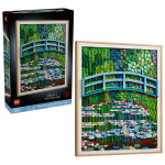 Konstruktorius LEGO&reg; Art Klodas Monė &ndash; Tiltas vir&scaron; vandens lelijų tvenkinio 31220, 3179 vnt.