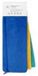 Virtuvinių rank&scaron;luosčių rinkinys Design 91 Tiana, mėlyna sp./geltona sp./žalia sp., 40 cm x 40 cm, 3 vnt.