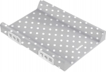 Vystymo kilimėlis Sensillo Safety System Dots, 70 cm x 50 cm, balta sp./pilka sp.