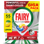 Indaplovių kapsulės Fairy Platinum Plus, 55 vnt.