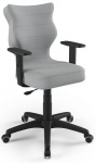 Vaiki&scaron;ka darbo kėdė Duo VT03 Size 5, 40 x 40 x 86 - 99 cm, juoda sp./pilka sp.