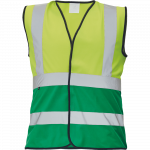 Liemenė universalus Cerva Lynx Duo HV, geltona/žalia, XXL dydis