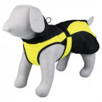 Striukė &scaron;unims Trixie Safety Coat, juoda sp./geltona sp., S