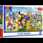 Dėlionė Trefl Paw Patrol A Dogs Gang, 18 cm x 27.5 cm, 240 vnt., įvairių spalvų