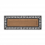 Durų kilimėlis 4IQ XL, ruda sp./juoda sp., 120.7 cm x 45 cm x 2 cm