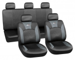 Automobilio sėdynių užvalkalas Autoserio AG-28682/4, juoda sp., 8 vnt.