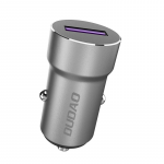 Adapteris Dudao R4Pro Universal Car Charger, USB, sidabro, 22.5 W