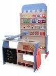 Parduotuvės žaislai, medinė parduotuvė Gerardo's Toys Supermarket 55676, įvairių spalvų