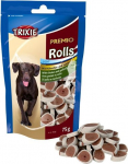 Skanėstas &scaron;unims Trixie Premio Rolls, vi&scaron;tiena, 0.075 kg